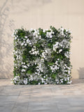 Selsora 5D Fabric Artificial rolling up curtain flower wall
