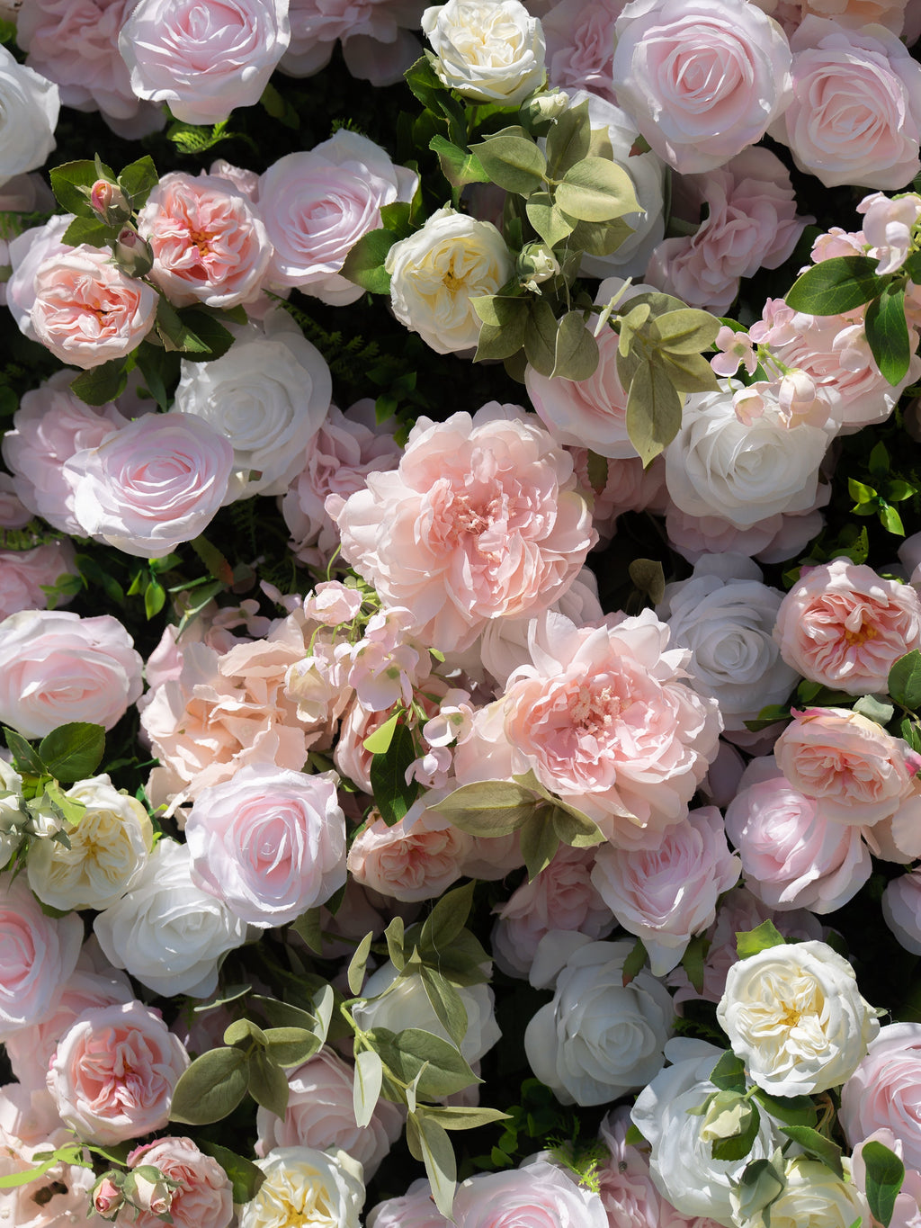 Valina 5D Fabric Artificial rolling up curtain flower wall