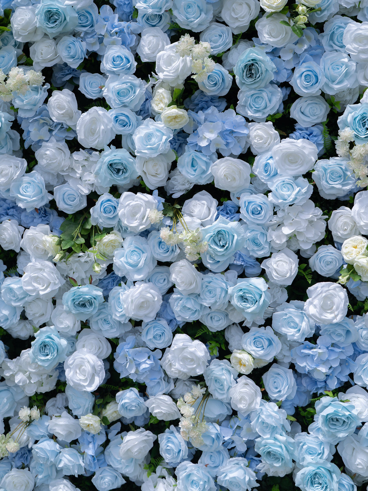 Violenna 5D Fabric Artificial rolling up curtain flower wall