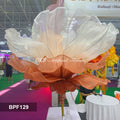 Window Floor Decoration Giant Flower Event Decor Unique Customized Giant Paper Organza Flower Big Size for Wedding - Free Shipping