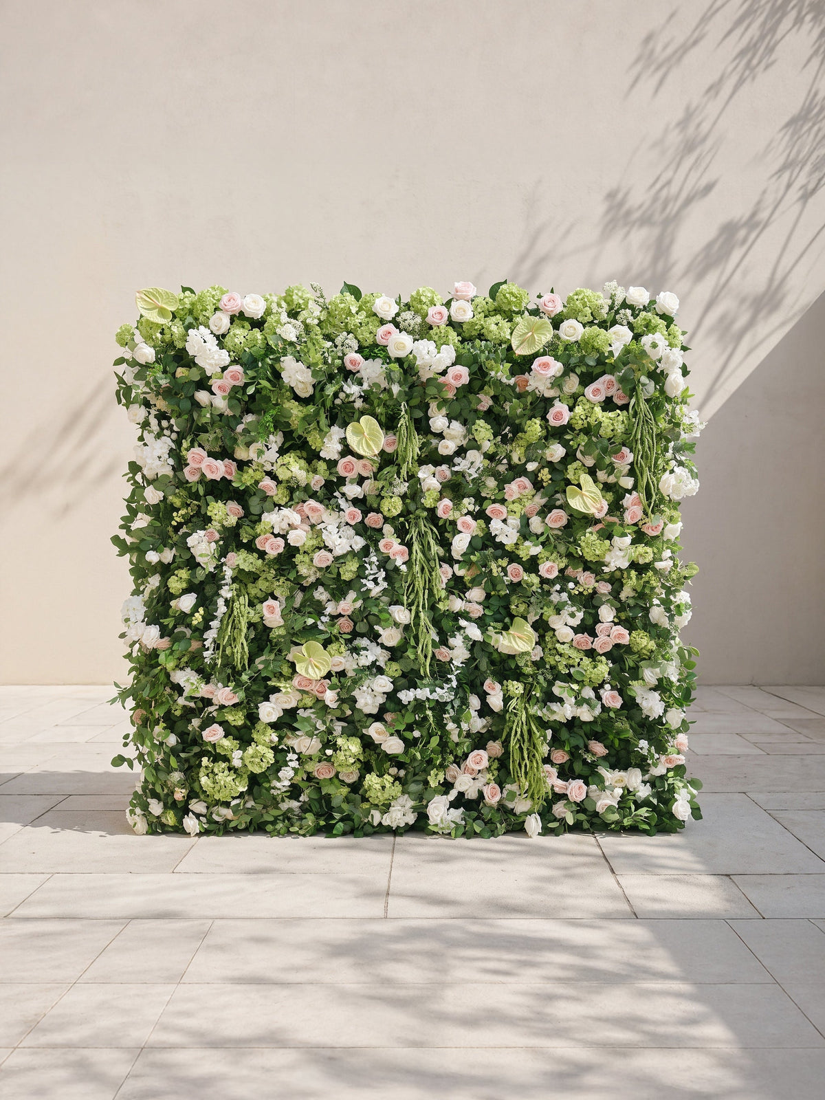 Yarara 5D Fabric Artificial rolling up curtain flower wall