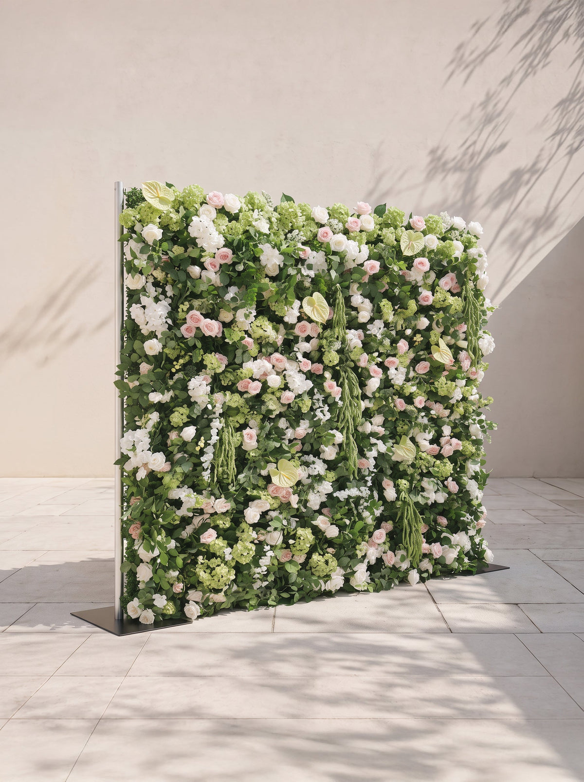 Yarara 5D Fabric Artificial rolling up curtain flower wall
