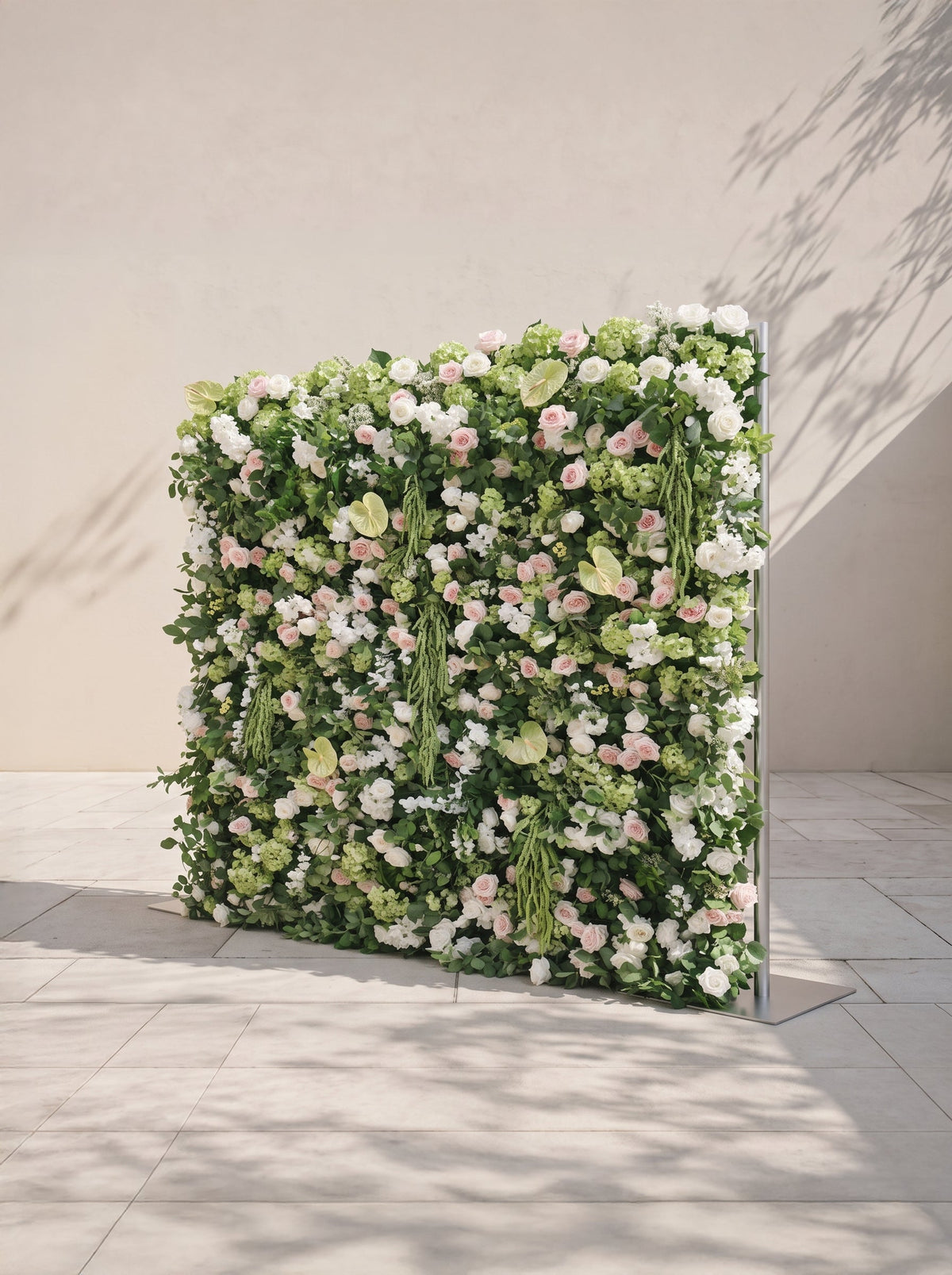 Yarara 5D Fabric Artificial rolling up curtain flower wall