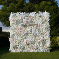 Adalyn：5D Fabric Artificial rolling up curtain flower wall