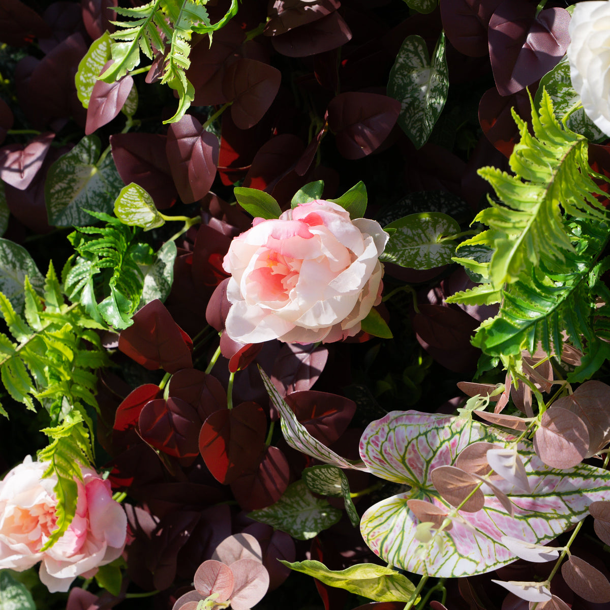 Adelaide：4D Fabric Artificial rolling up curtain flower wall (Ready to ship-Only USA)