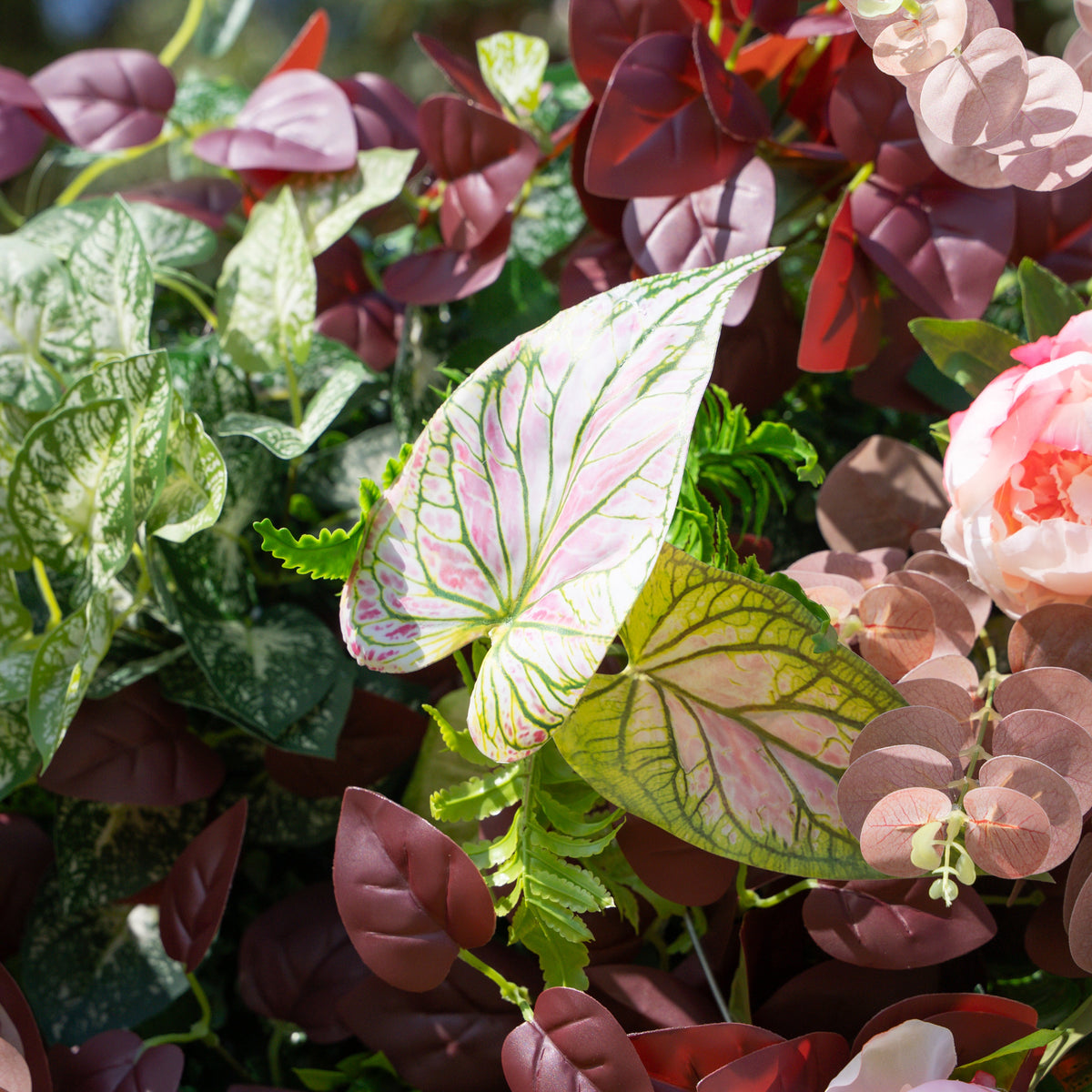 Adelaide：4D Fabric Artificial rolling up curtain flower wall (Ready to ship-Only USA)