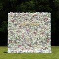 Aubrey：5D Fabric Artificial rolling up curtain flower wall