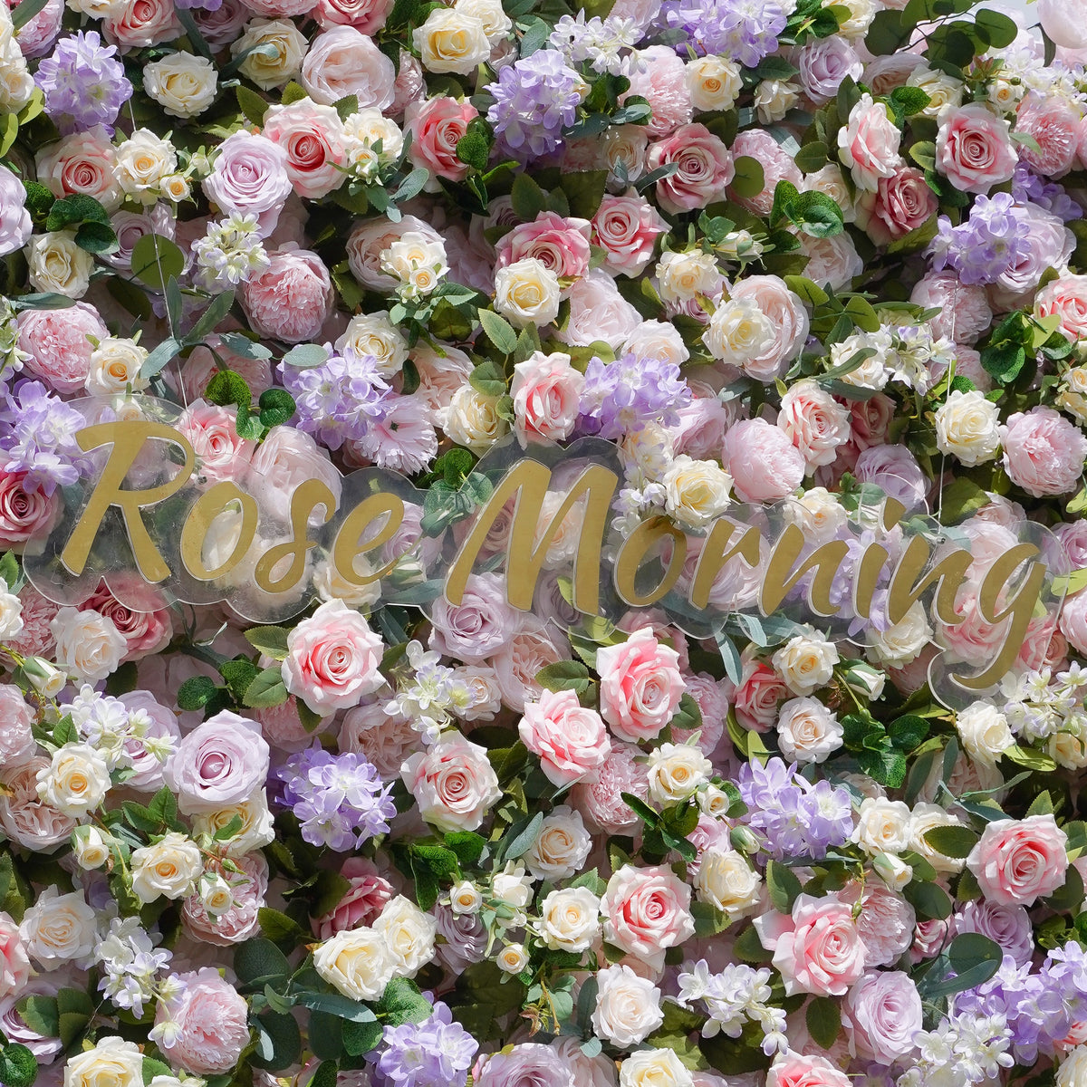 Briar：7D Fabric Artificial rolling up curtain flower wall