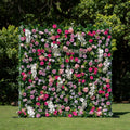 Brielle：4D Fabric Artificial rolling up curtain flower wall
