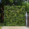 Brooklyn：5D Fabric Artificial rolling up curtain flower wall