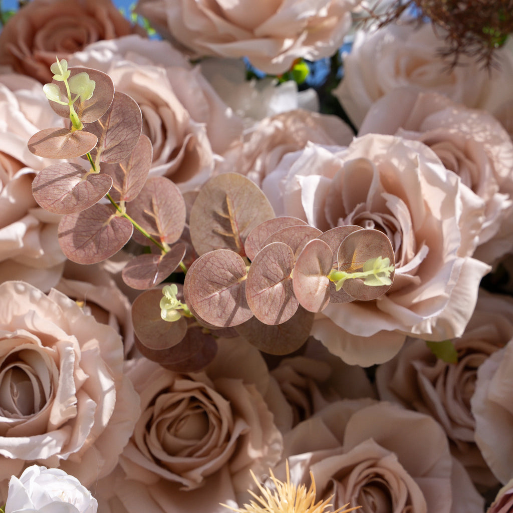 Caffe - 5D Fabric Flower Wall for Weddings Parties Baby Showers Fall Events Backdrop