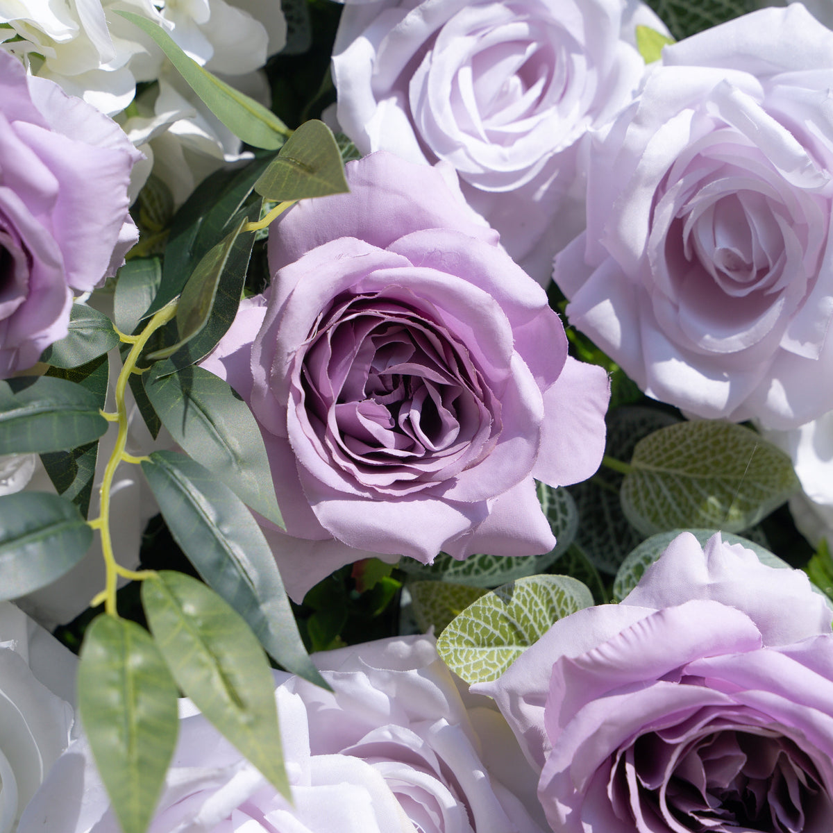Danielle：5D Fabric Artificial rolling up curtain flower wall (Ready to ship-Only USA)