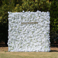 Felicity：5D Fabric Artificial rolling up curtain flower wall (Ready to ship)