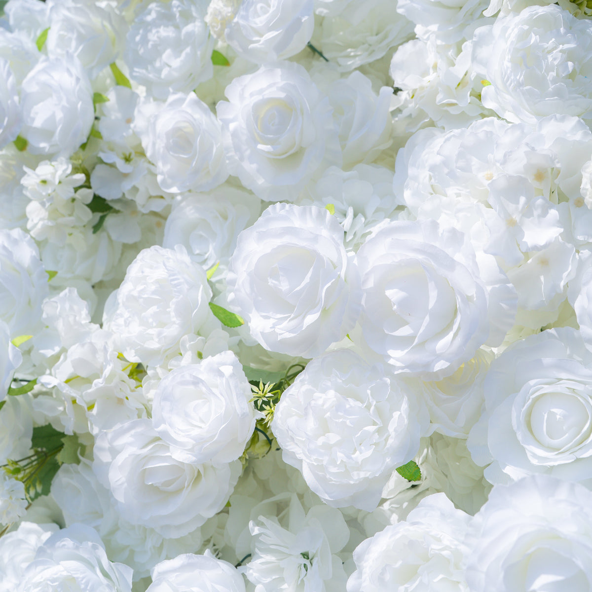 Felicity：5D Fabric Artificial rolling up curtain flower wall