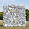 Harper：5D Fabric Artificial rolling up curtain flower wall