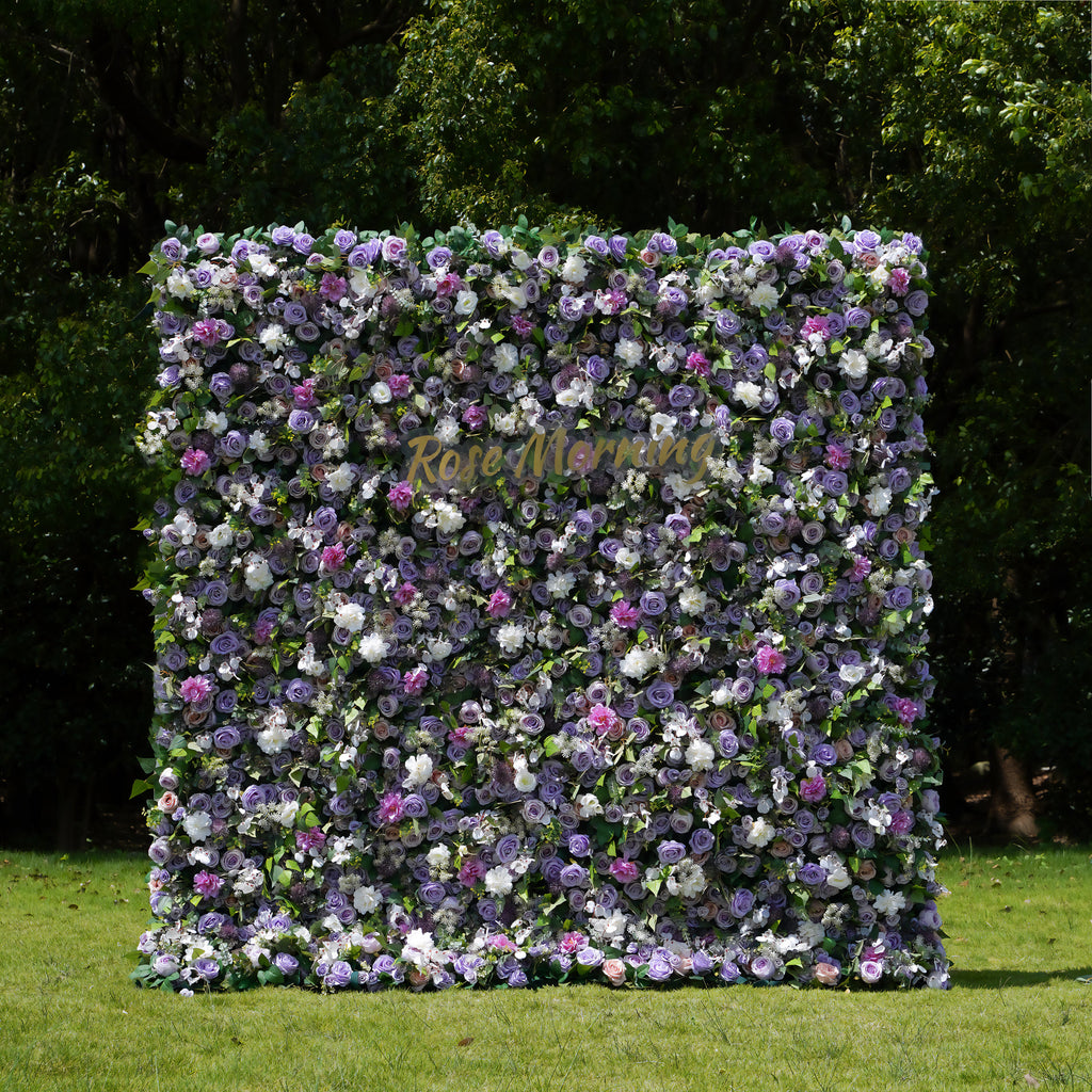 Isabella: 7D 2023 New Fabric Artificial rolling up curtain flower wall