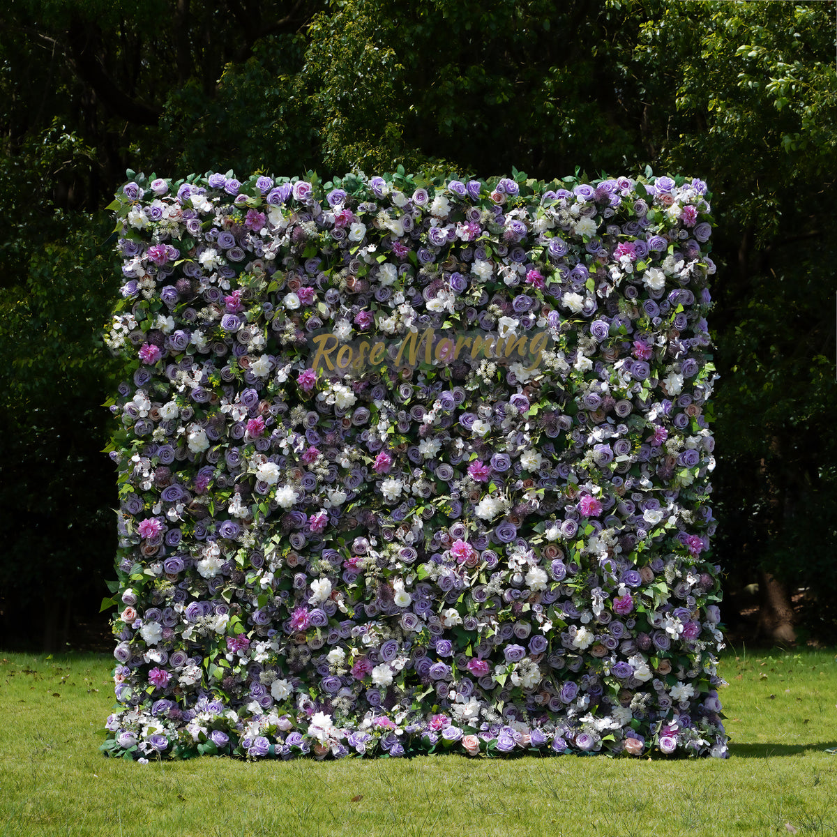 Isabella: 7D 2023 New Fabric Artificial rolling up curtain flower wall