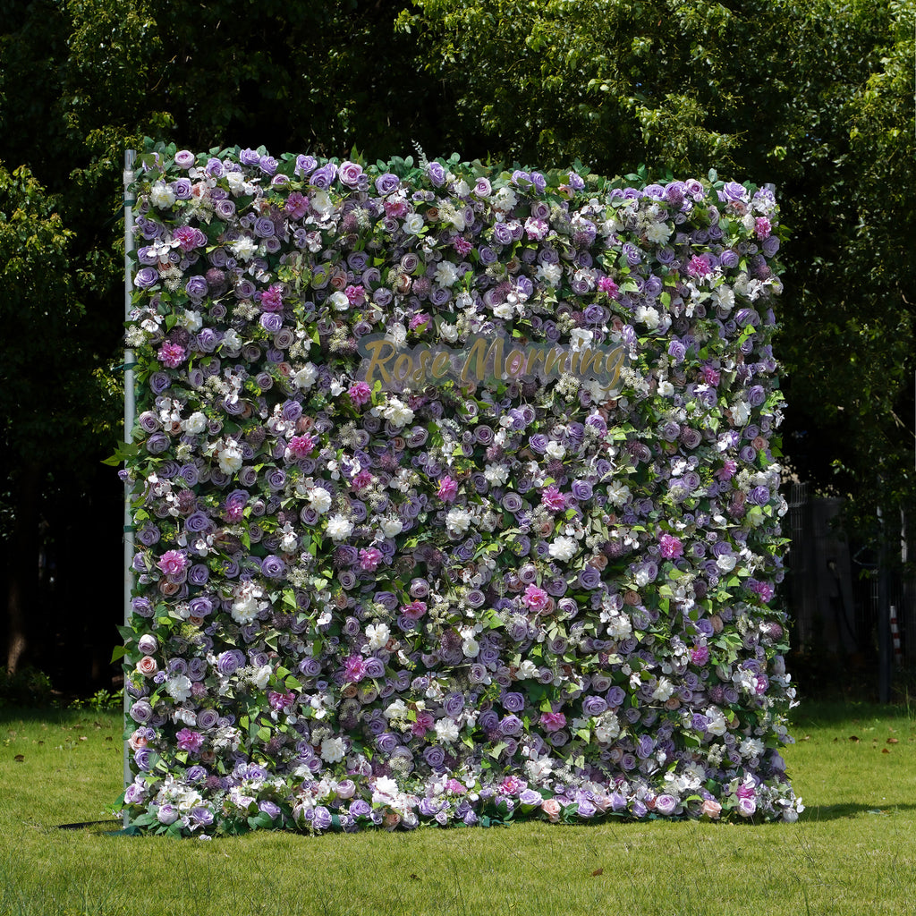 Isabella: 7D 2023 New Fabric Artificial rolling up curtain flower wall