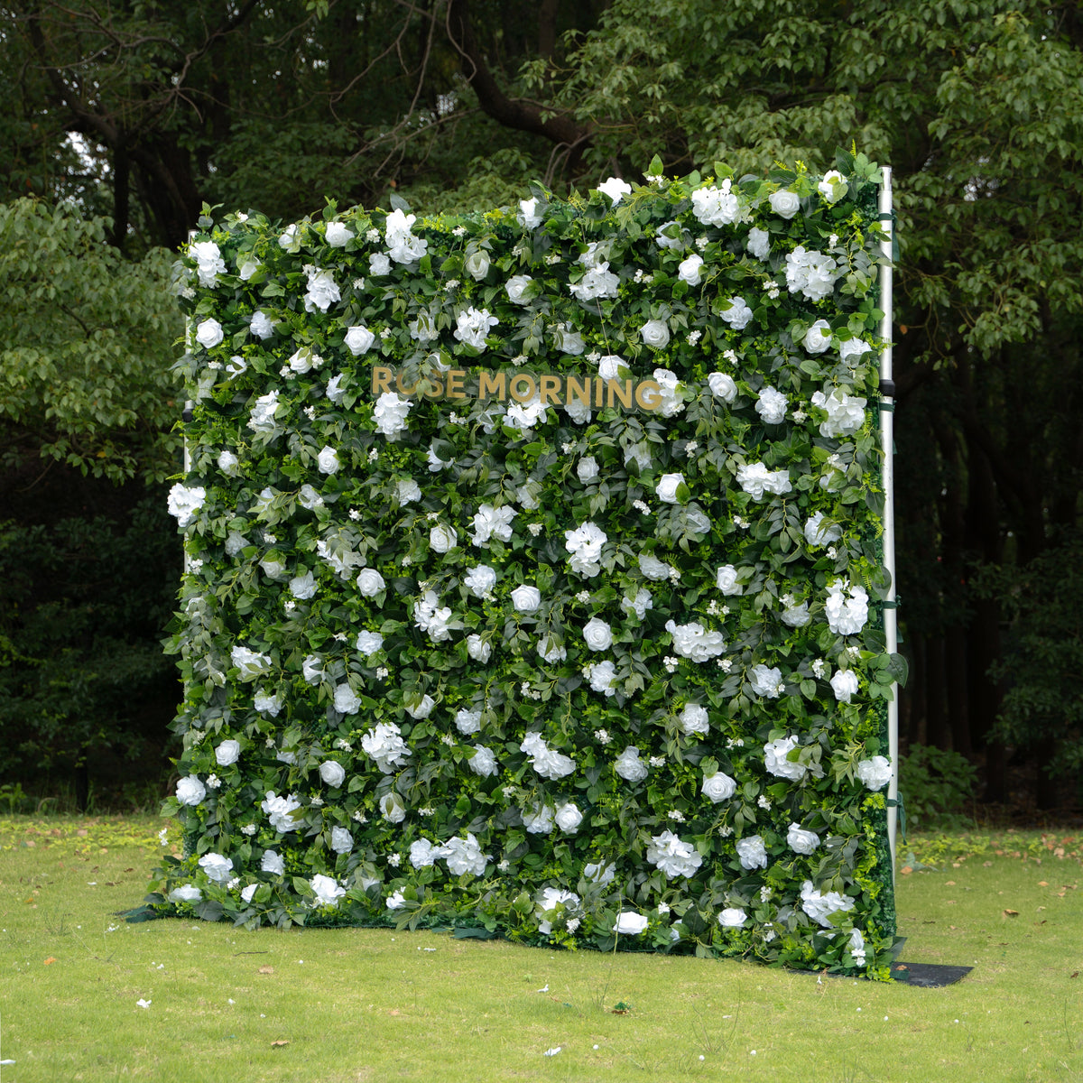 Jane Plus：3D Upgraded High-class Jane wall Fabric Artificial rolling up curtain flower wall