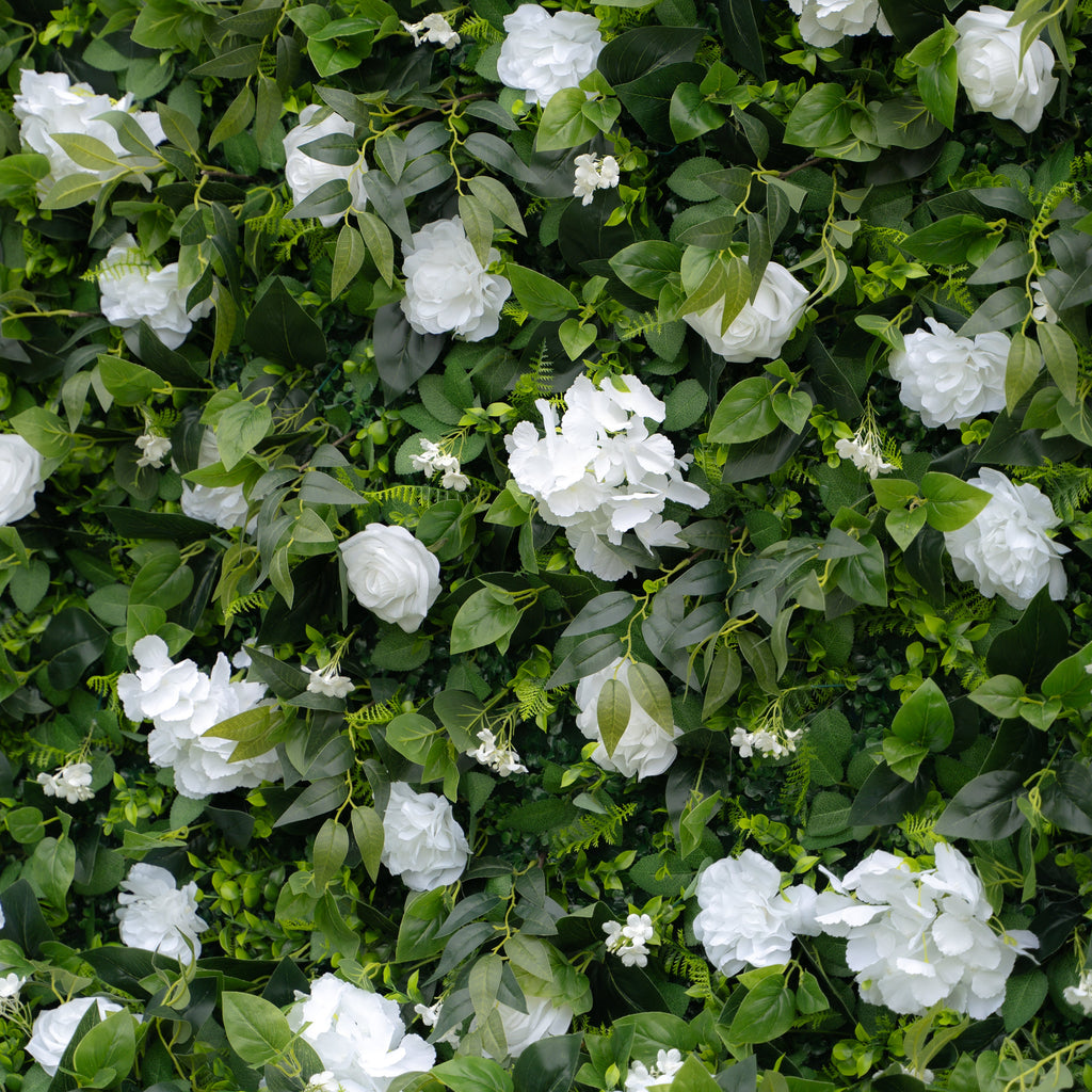 Jane Plus：3D Upgraded High-class Jane wall Fabric Artificial rolling up curtain flower wall