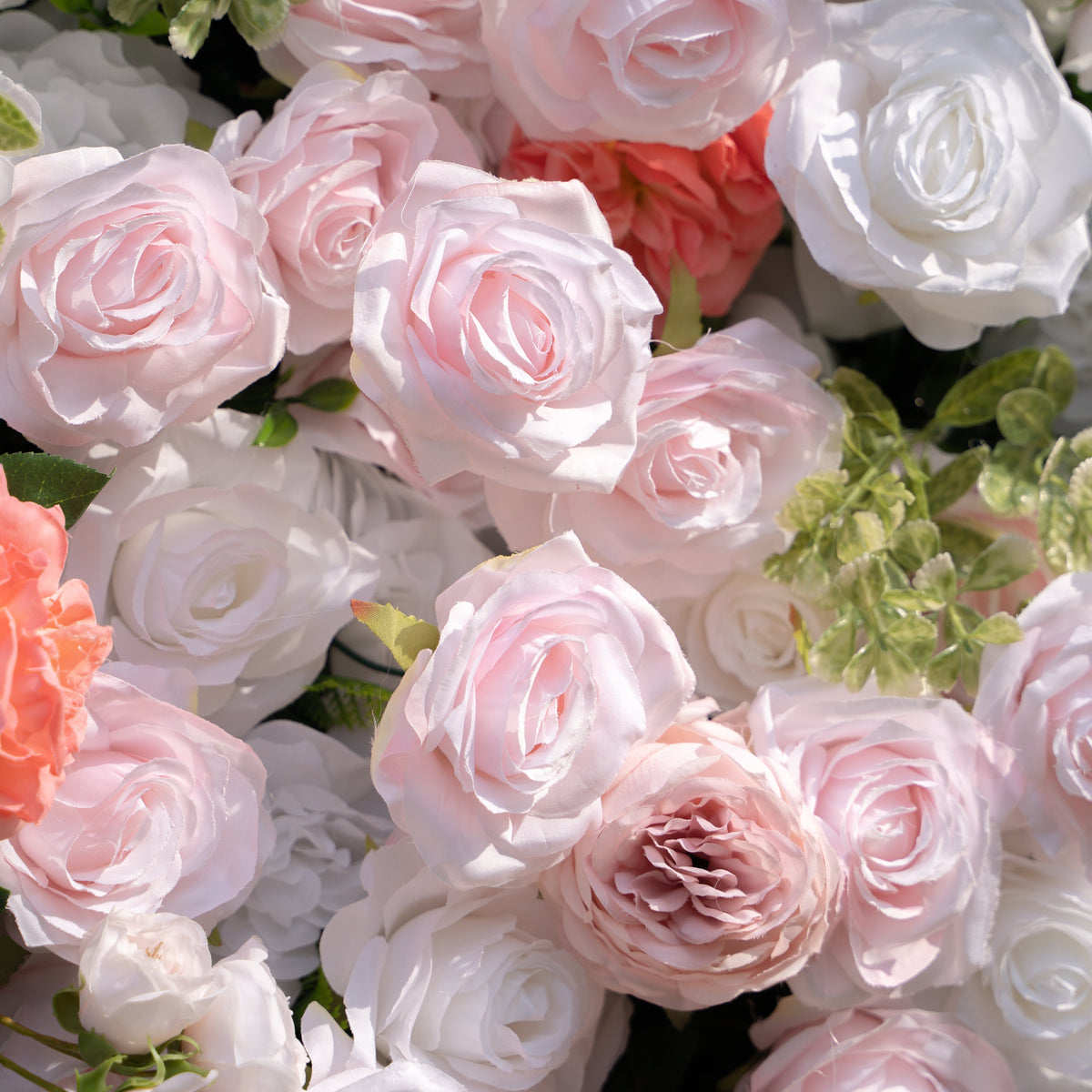 Kaisley：5D Fabric Artificial rolling up curtain flower wall
