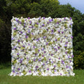 Lilianne：7D Fabric Artificial rolling up curtain flower wall