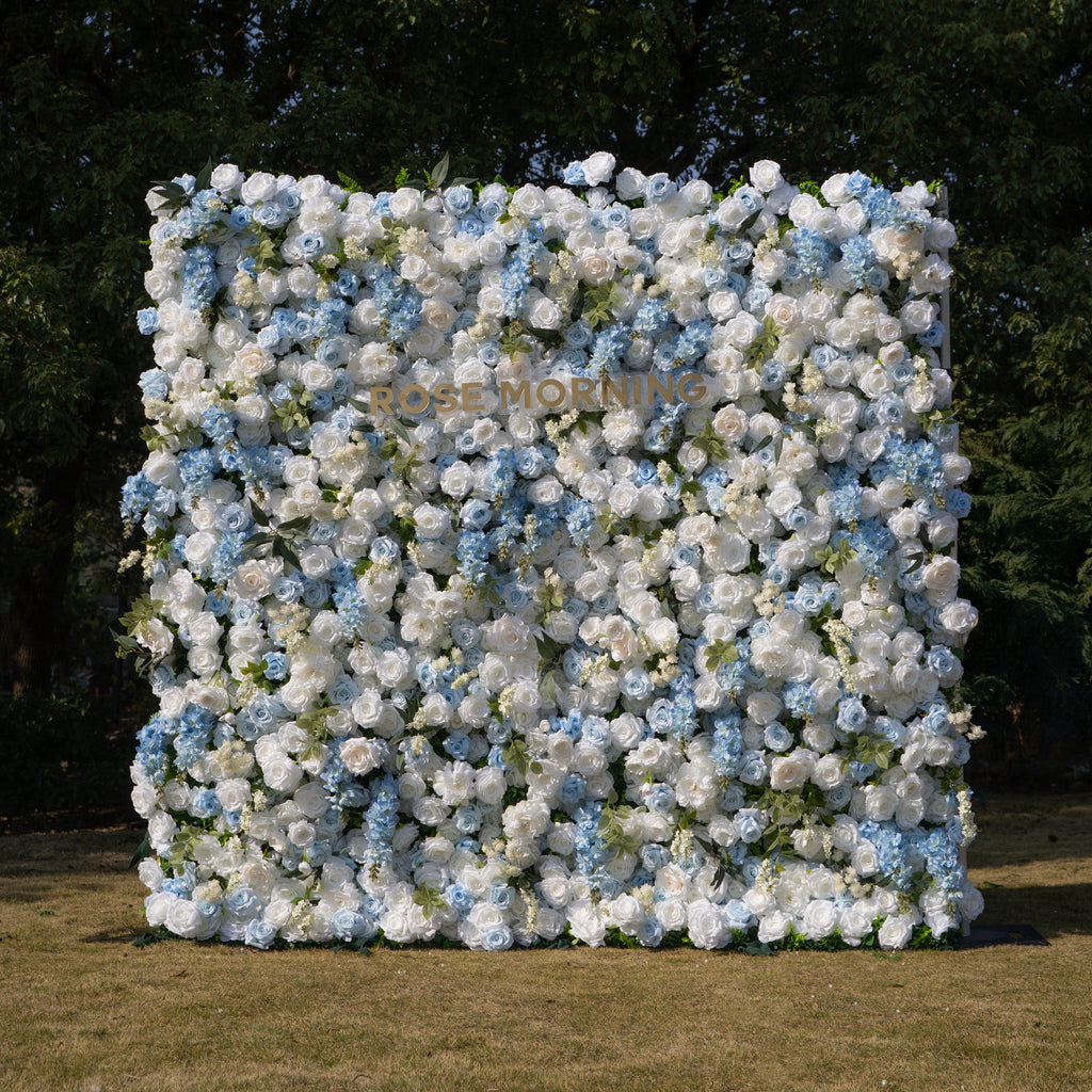 Loira ：Limited Custom Release Blue–white gradient Photogenic Full-bloom texture 8ft*8ft