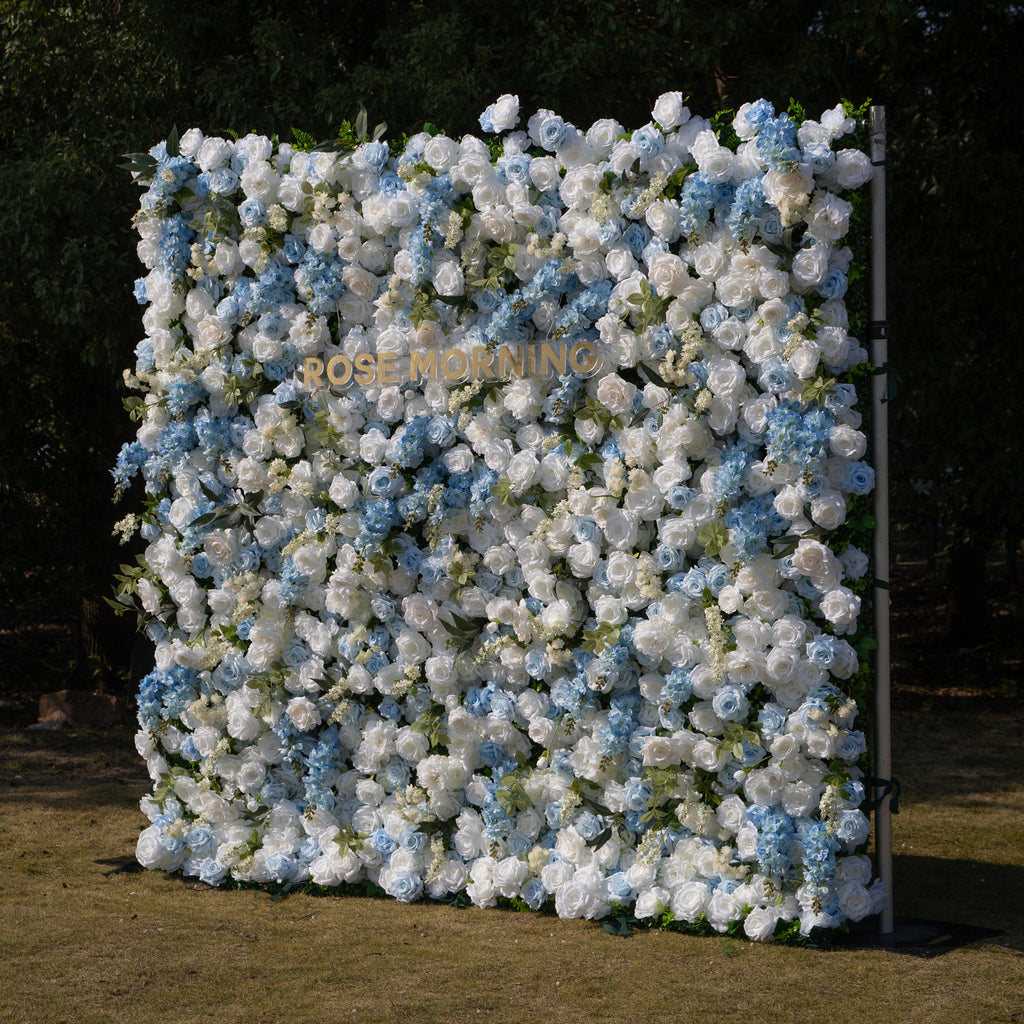 Loira ：Limited Custom Release Blue–white gradient Photogenic Full-bloom texture 8ft*8ft