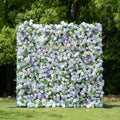 Lori：5D Fabric Artificial zip up curtain flower wall 8ft*8ft(In US Stock)