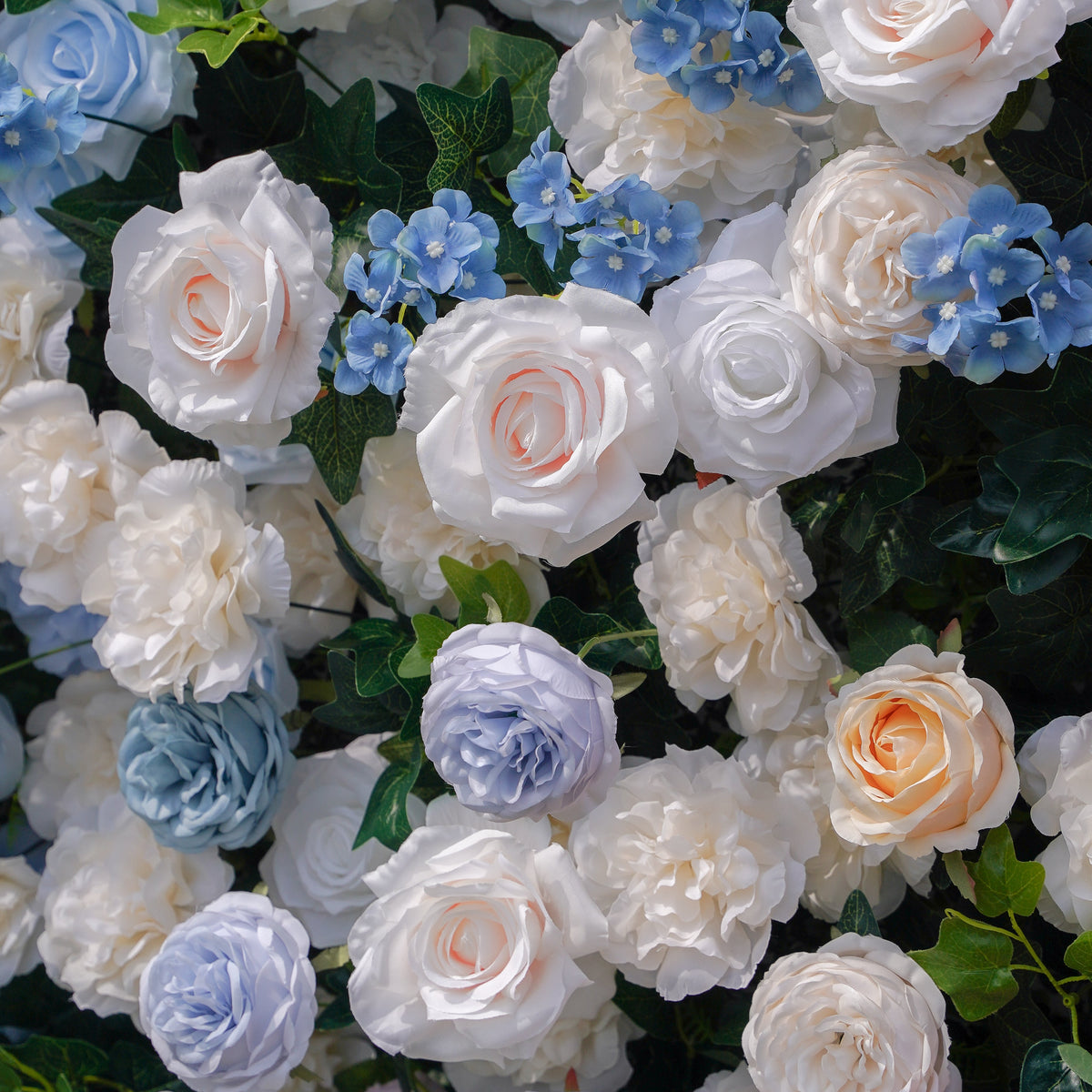 Lotte - 5D Fabric Roll Up Flower Wall for Gender Reveal Baby Shower Party Backdrop