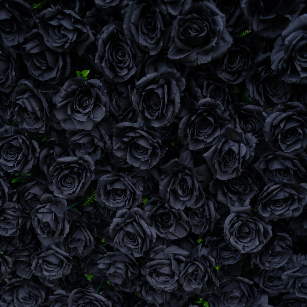 Max：5D Fabric Artificial rolling up curtain flower wall