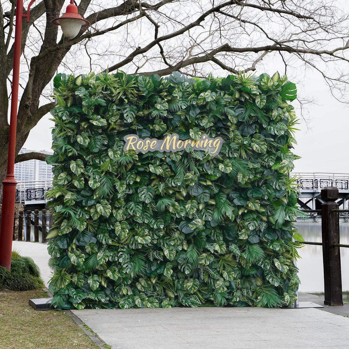 Meet：5D 2023 Fabric Artificial rolling up curtain flower wall