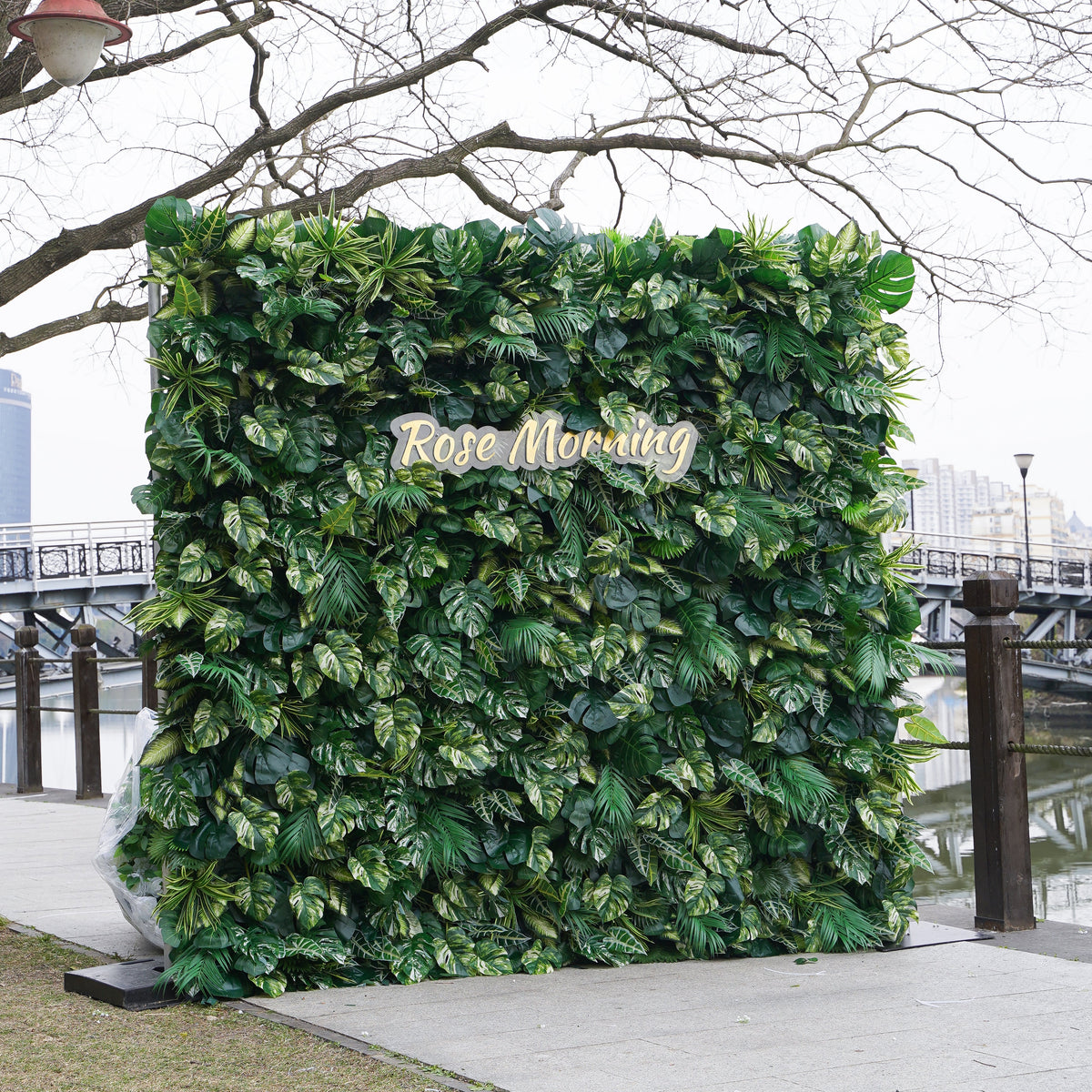Meet：5D 2023 Fabric Artificial rolling up curtain flower wall