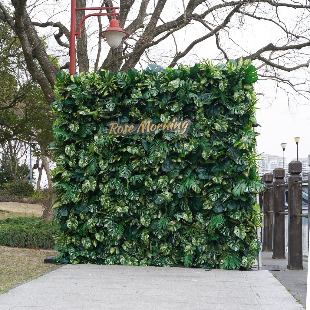 Meet：5D 2023 Fabric Artificial rolling up curtain flower wall