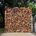 Phoenix：7D Fabric Artificial rolling up curtain flower wall