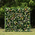 Poppy：4D Fabric Artificial rolling up curtain flower wall