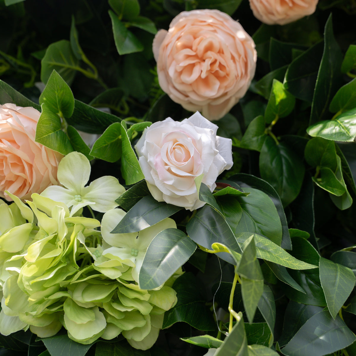 Poppy：4D Fabric Artificial rolling up curtain flower wall