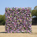 Roxanna - Autumn Fall 5D Fabric Zip Up Flower Wall 8ft x 8ft for Wedding Party Backdrop Ready To Ship in USA