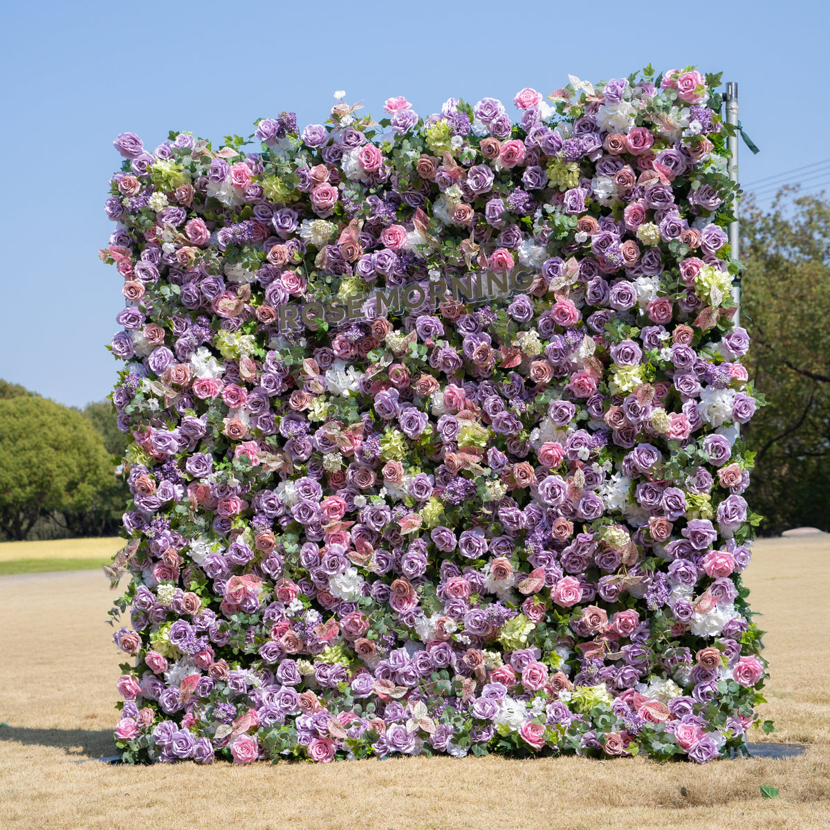Roxanna - Autumn Fall 5D Fabric Zip Up Flower Wall 8ft x 8ft for Wedding Party Backdrop Ready To Ship in USA