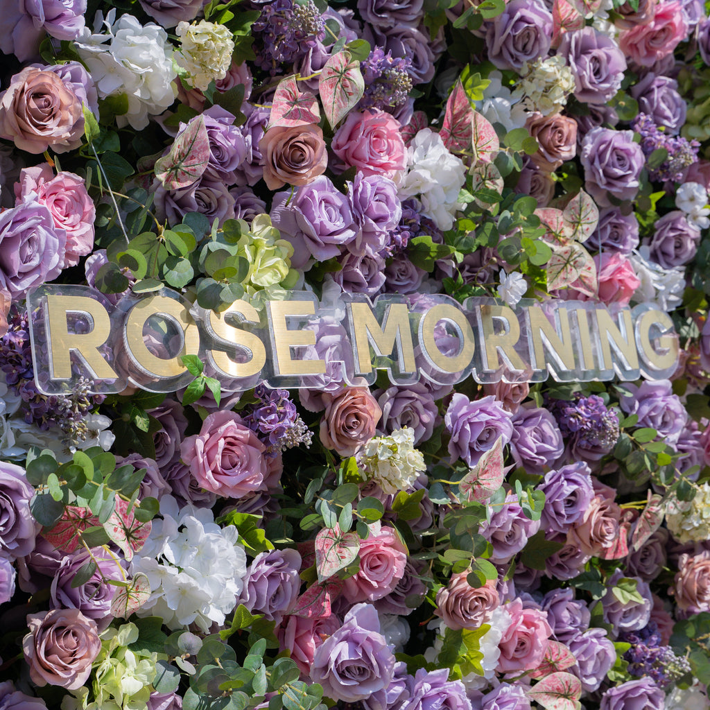 Roxanna - Autumn Fall 5D Fabric Zip Up Flower Wall 8ft x 8ft for Wedding Party Backdrop Ready To Ship in USA
