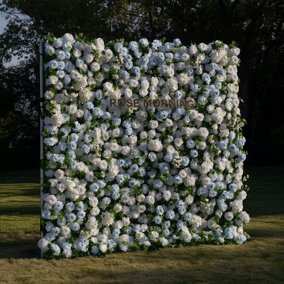 Seasalt：3D Fabric Artificial rolling up curtain flower wall