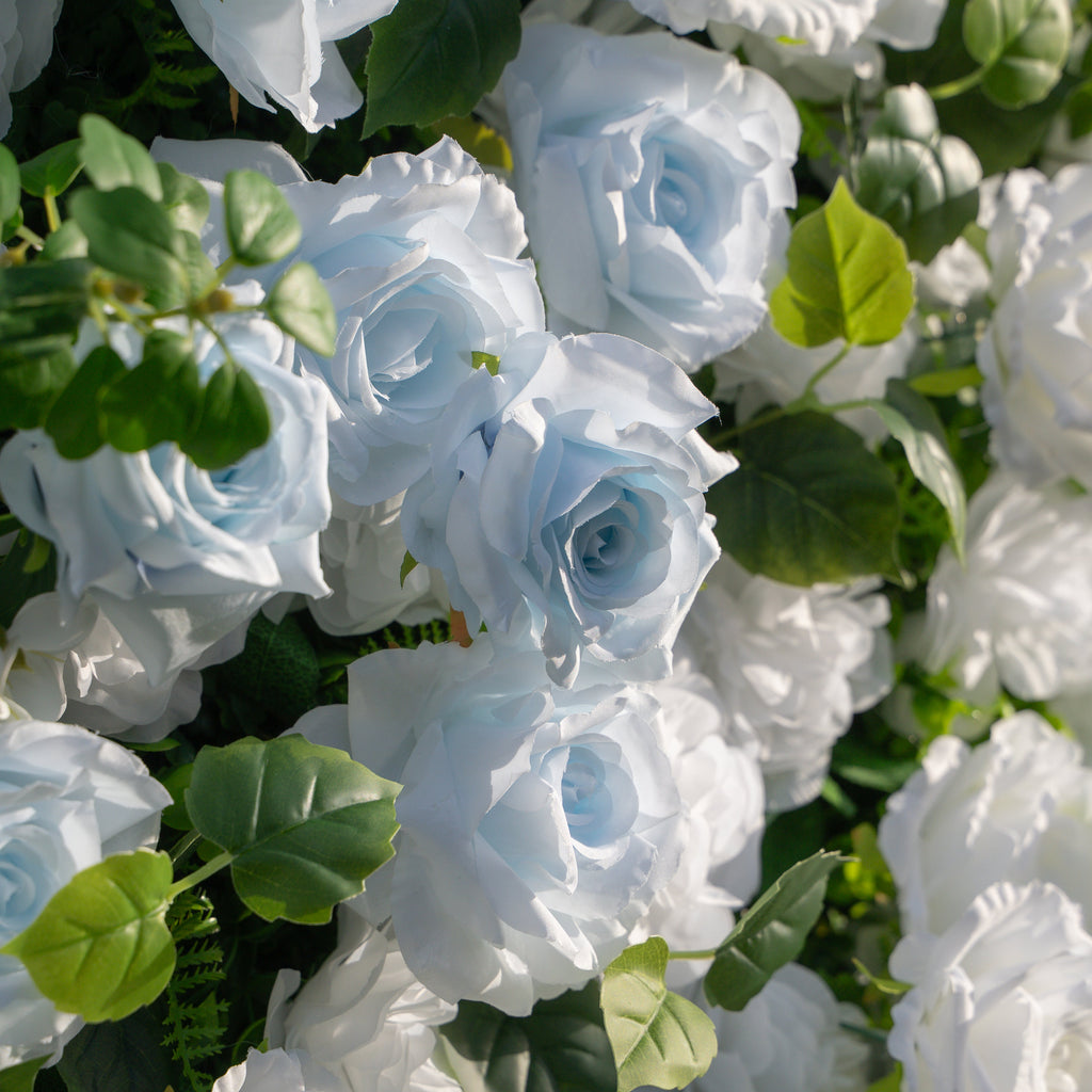 Seasalt：3D Fabric Artificial rolling up curtain flower wall