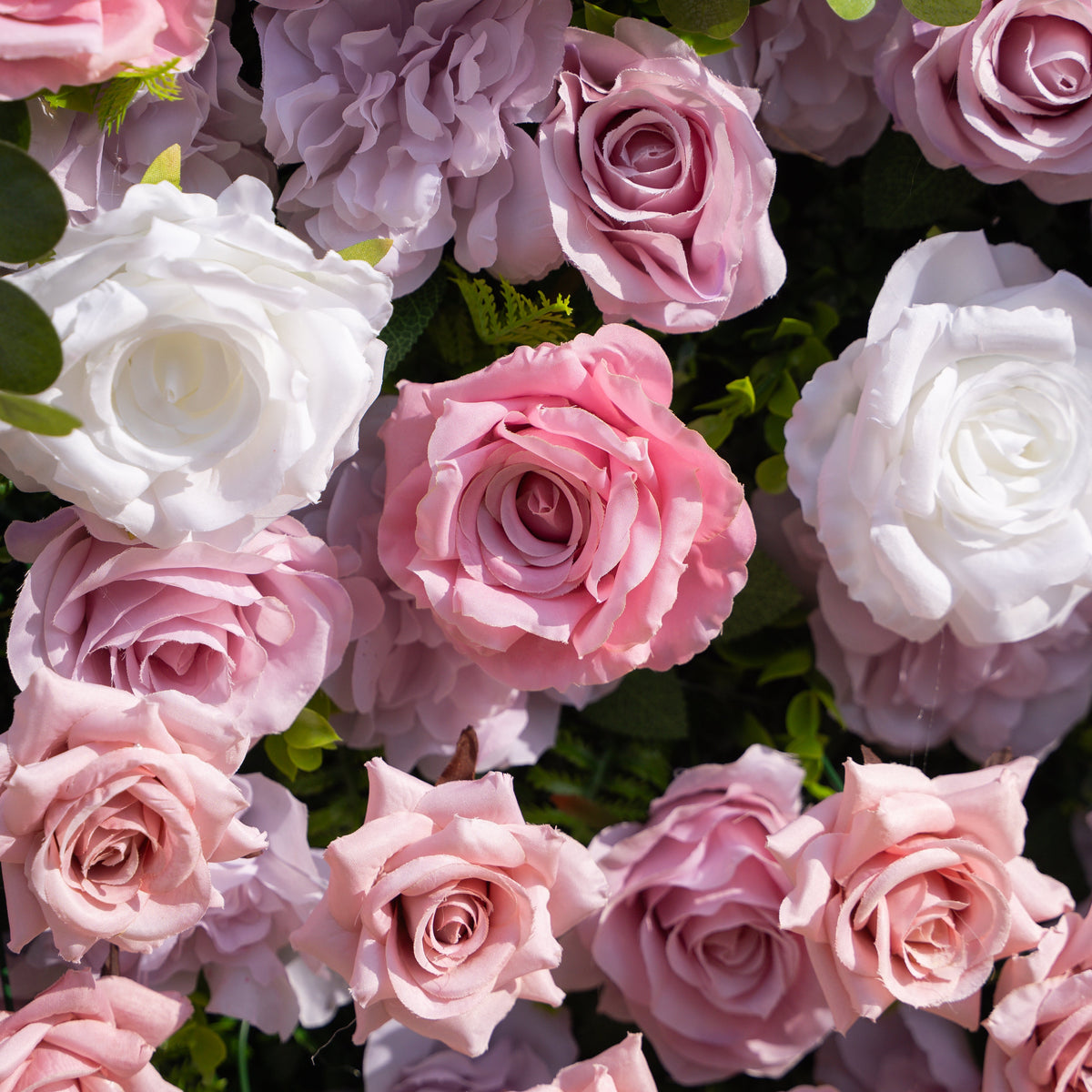Valen: 3D Dreamy Purple Floral Backdrop for Elegant Event Decor