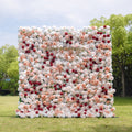 Yvette - 5D Fabric Roll Up Flower Wall for Wedding Party Event Backdrop Decoration